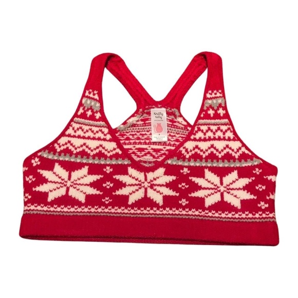 Dolls Kill Tops - Knitty Kitty bralette